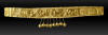 Diadema in oro decorato a sbalzo - VI sec