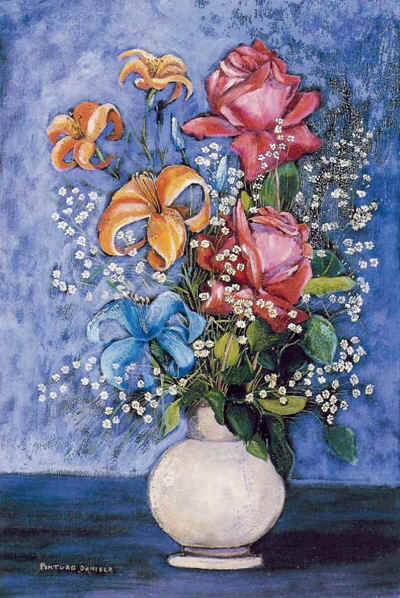 Daniela Pinturo - vaso di fiori