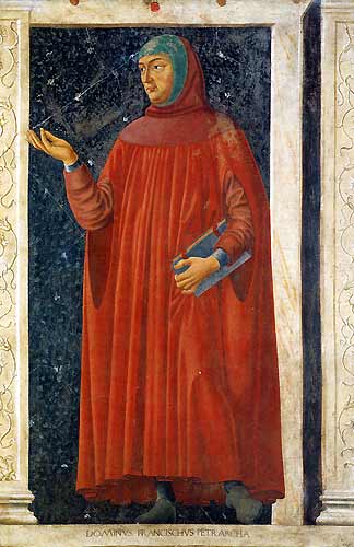Francesco Petrarca di Andrea del Castagno