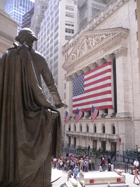 la borsa di New York foto di Carlo Serraglia