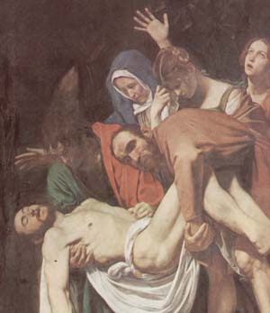 Caravaggio (Michelangelo Merisi) Deposizione nel sepolcro