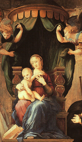 Madonna del baldacchino - Raffaello