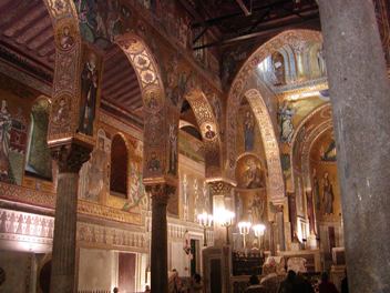 Interiors Duomo of Monreale