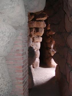 nuraghe veduta interna