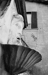Mascherone per Fontana in marmo